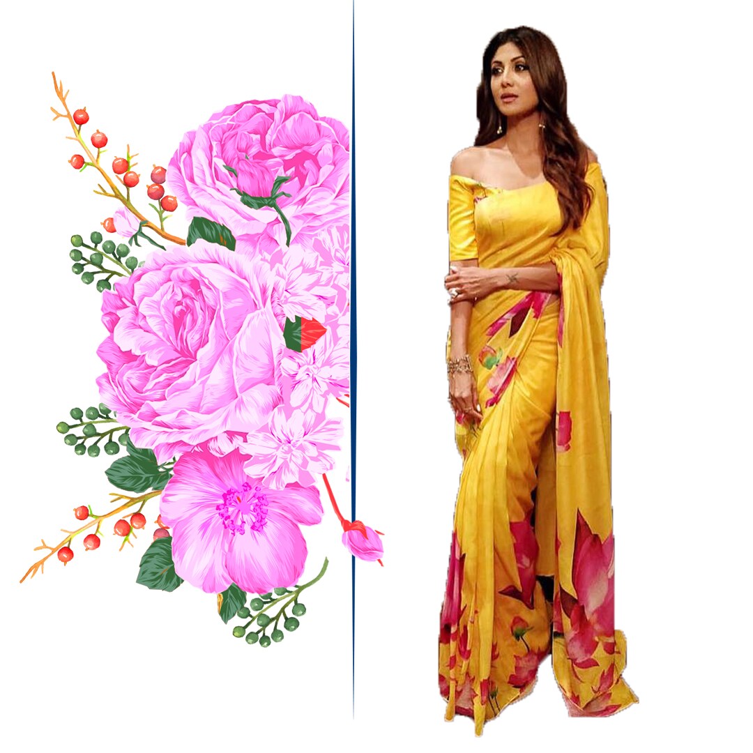 Shilpa Shetty in Masaba Saree