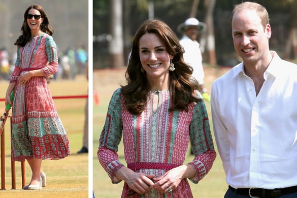 Kate Middleton in Anita Dongre