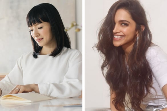 Marie Kondo Deepika Padukone declutter