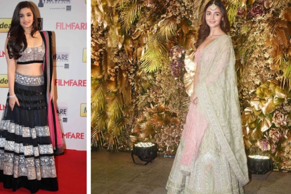 Alia Bhatt in Manish Malhotra