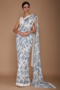 Printed Saree By Varun Bahl