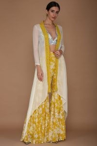 Printed Cape Set By Varun Bahl