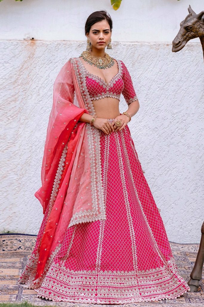 Bridal Lehenga By Anushree Reddy