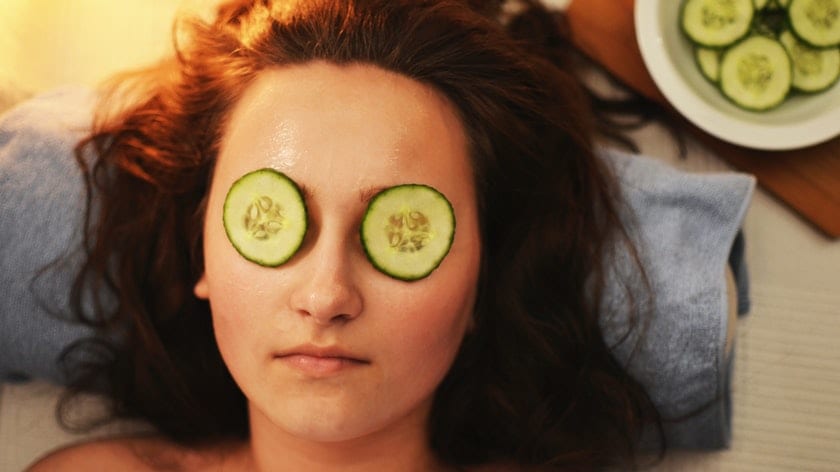 Cucumber Slices For Eye Bags