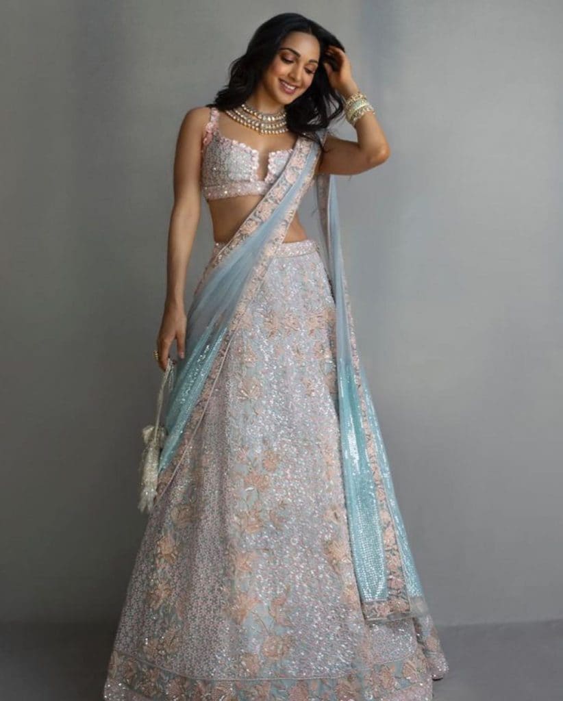 Kiara Advani In A Lehenga By Manish Malhotra