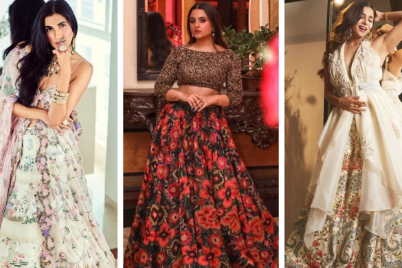 Floral Lehengas