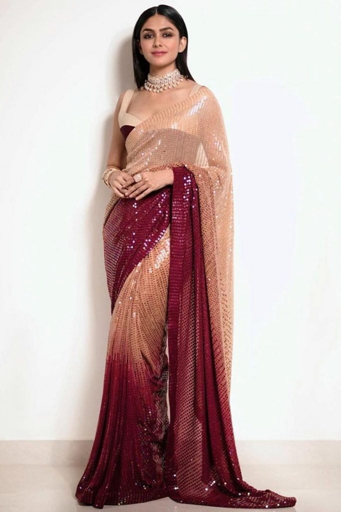 Mrunal Thakur in Manish Malhotra