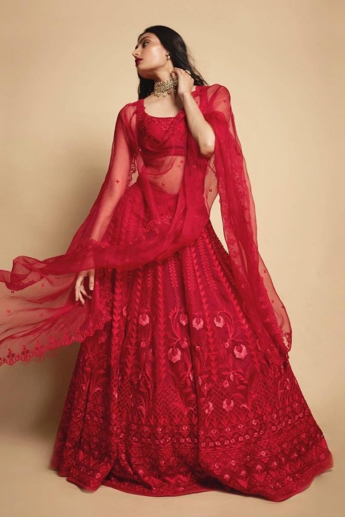 Athiya Shetty in Anita Dongre