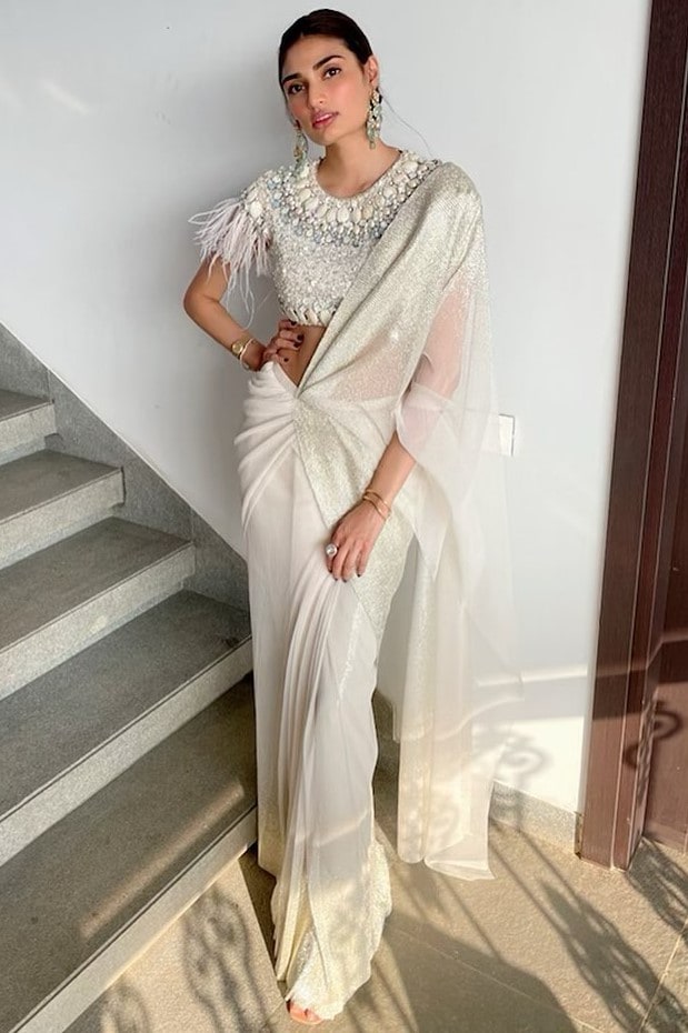 Athiya Shetty in Tarun Tahiliani