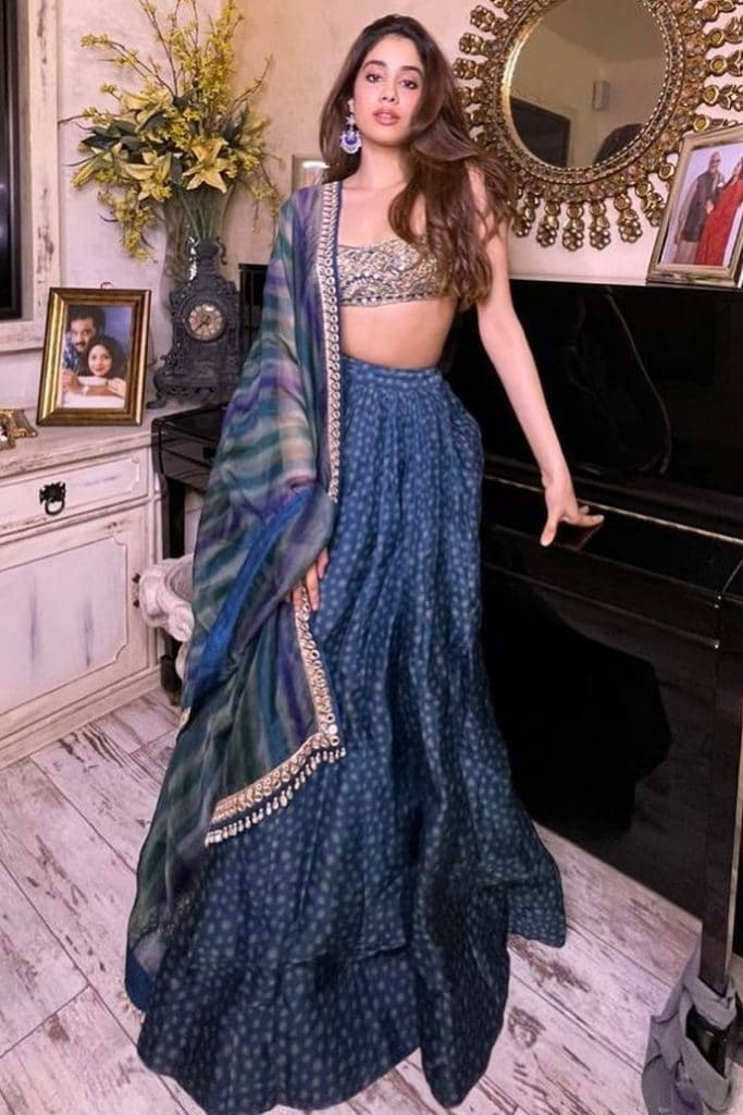 Janhvi Kapoor in Arpita Mehta