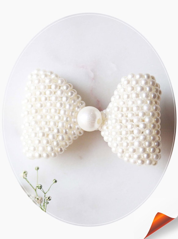 Bow Embellished Hairclip | Aza Fashions