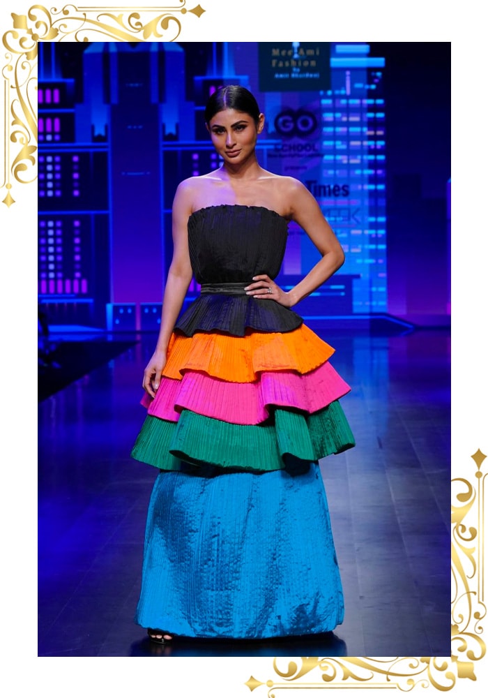 Mouni Roy at Bombay Times Fashion Week 2023