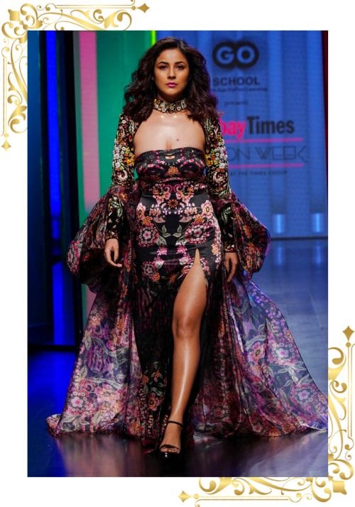 Shehnaaz Gill at Bombay Times Fashion Week 2023