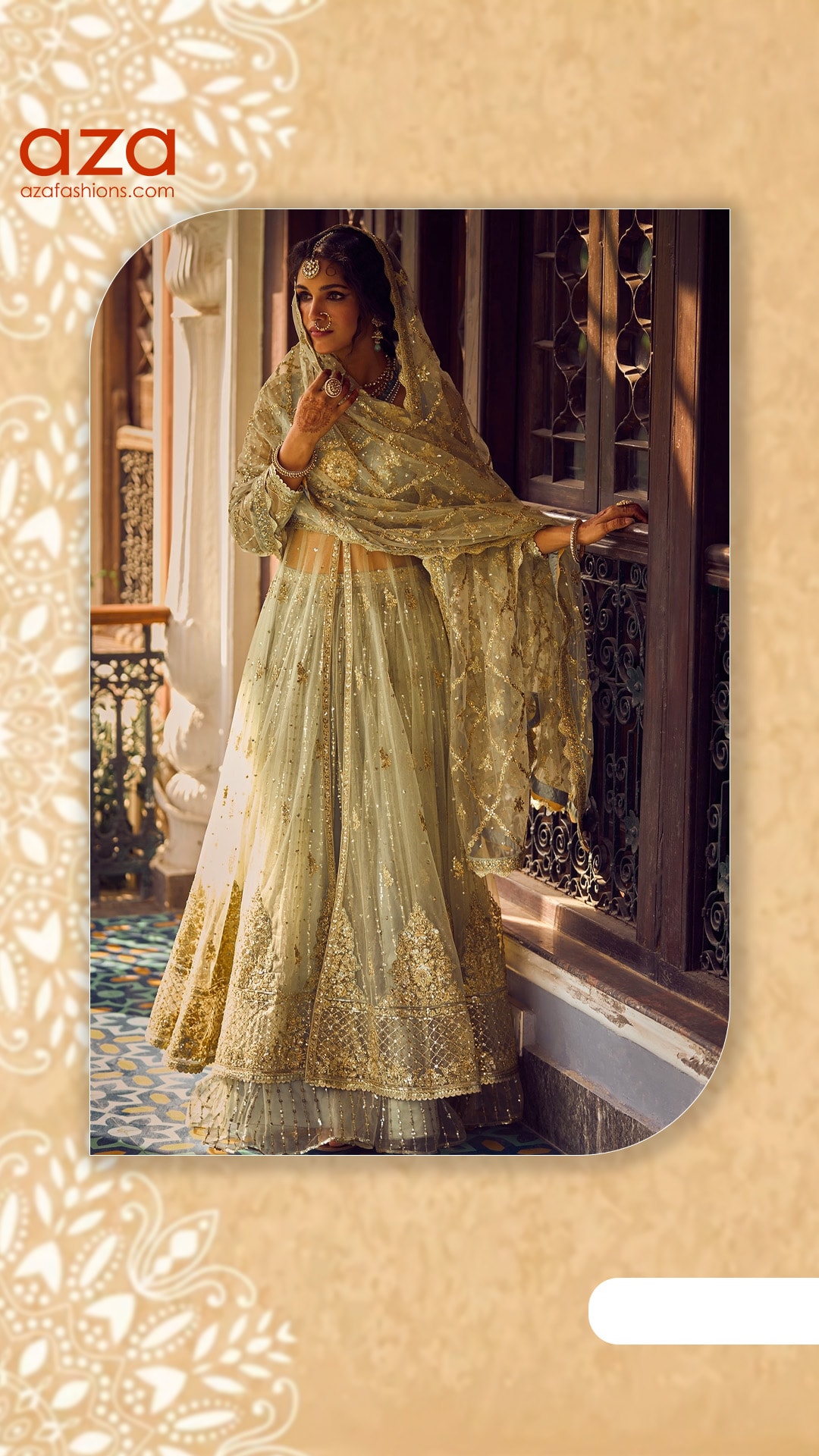 Aza deals wedding lehenga