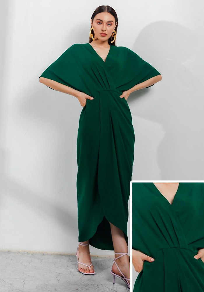 Kimono Draped Dress- Ready-to-Ship Outfits