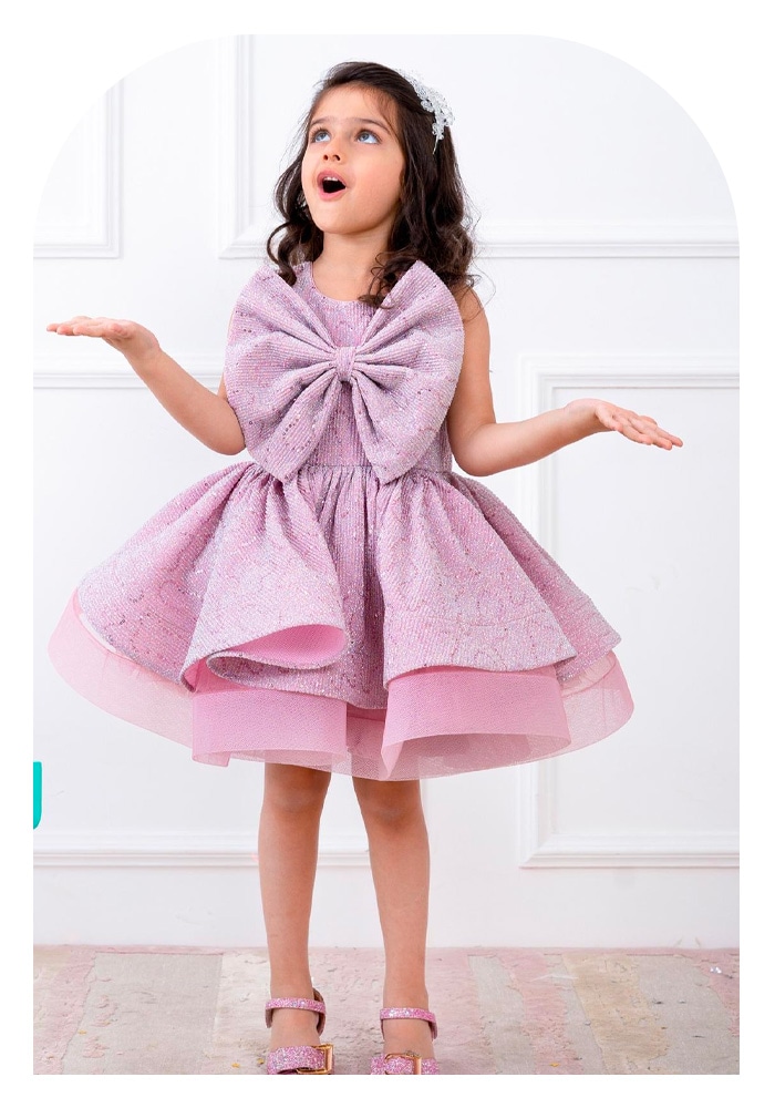 Sequin dress for girls at sale - Aza Fashions