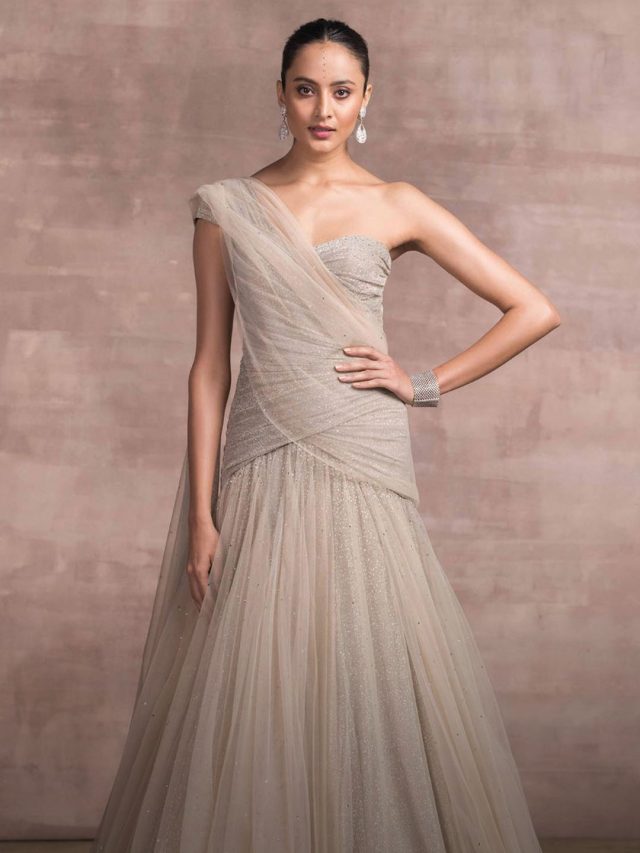 Tarun Tahiliani, Seema Gujral, and Gopi Vaid: Trendy One-Shoulder Outfits That Redefines Luxury