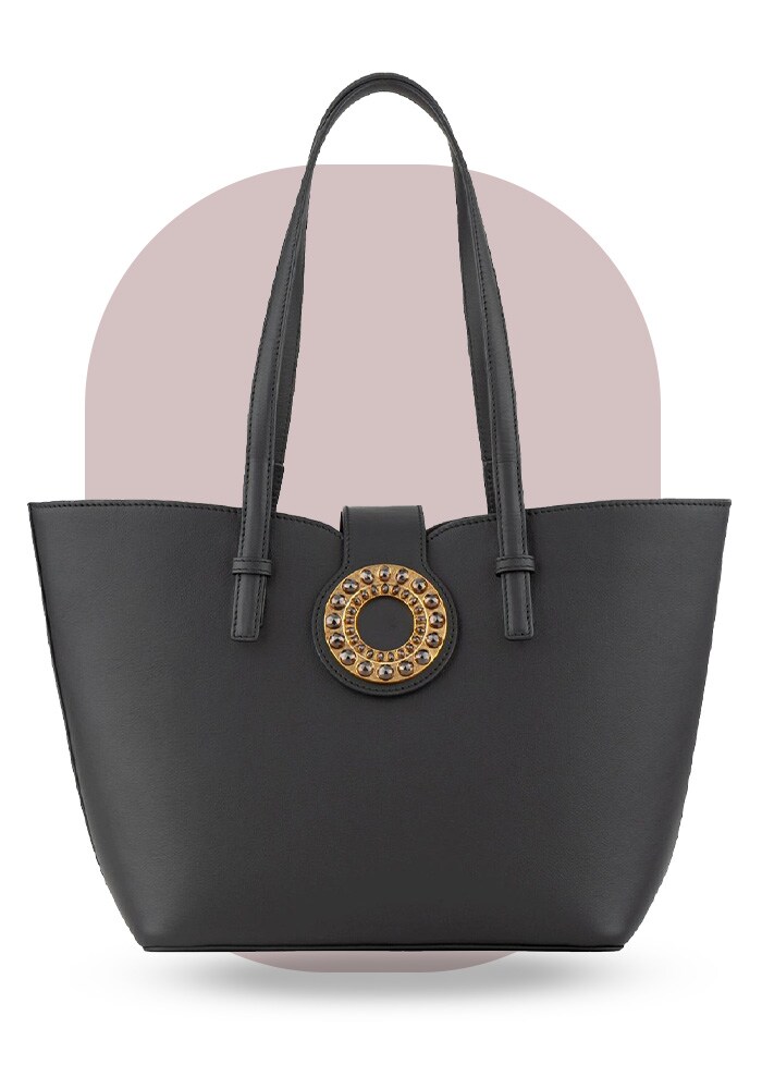 Gemstone Embellished Tote Bag