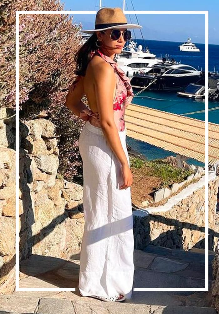 Mira Rajput at Greece