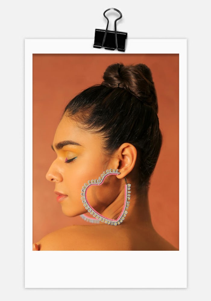 What A Snack Handcrafted Hoops Earrings