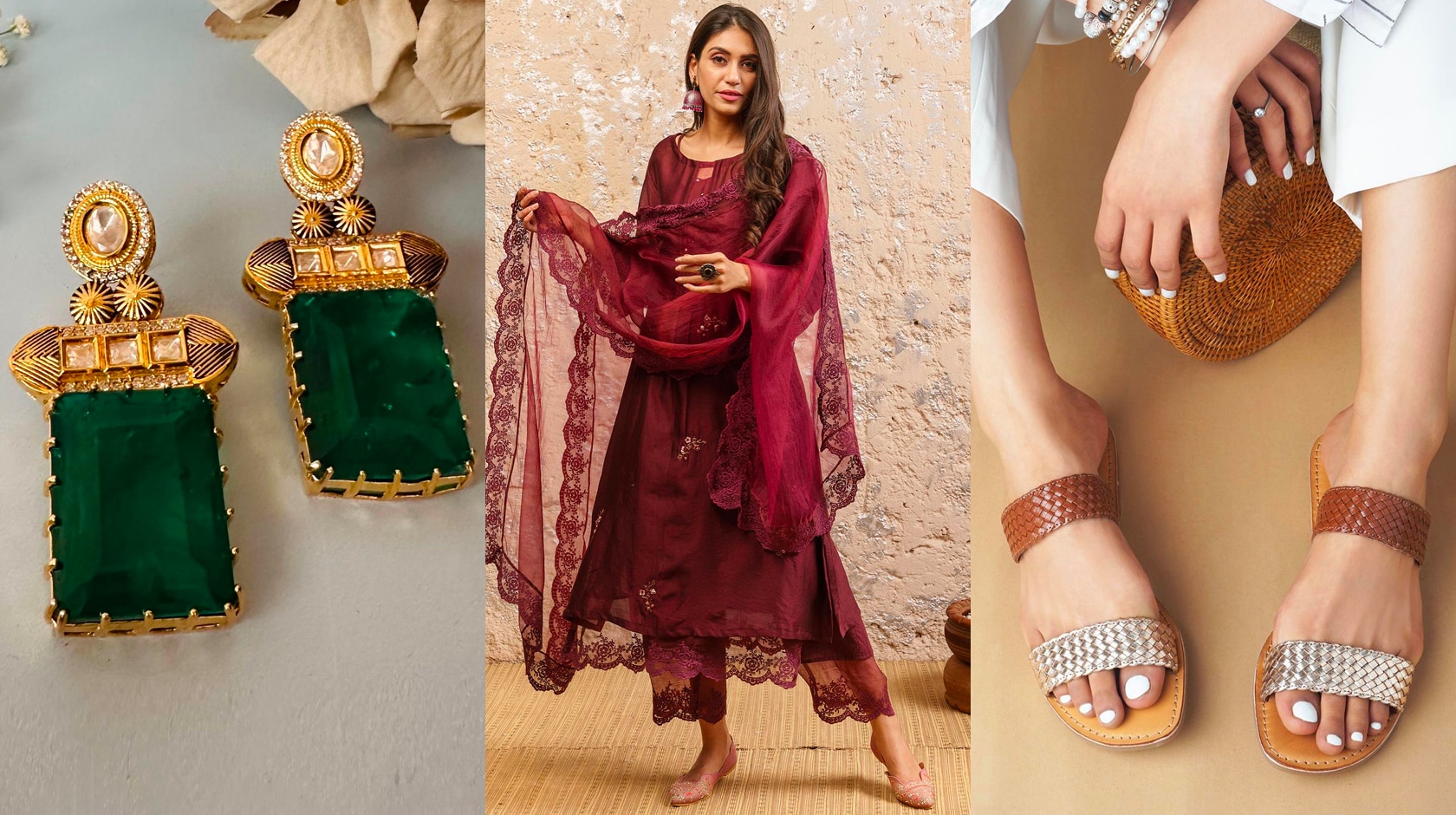 Stunning Ethnic Ensembles for Teej Celebrations