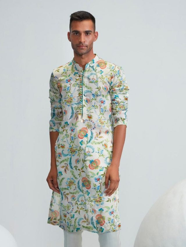 Ivory Floral Kurtas are the Combo You Didn’t Know You Needed