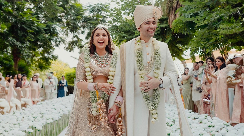 Parineeti Chopra and Raghav Chadha wedding highlights