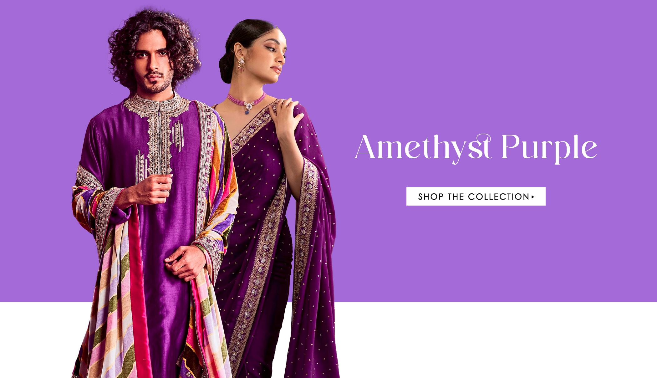 Shop Latest Collection in Amethyst Purple