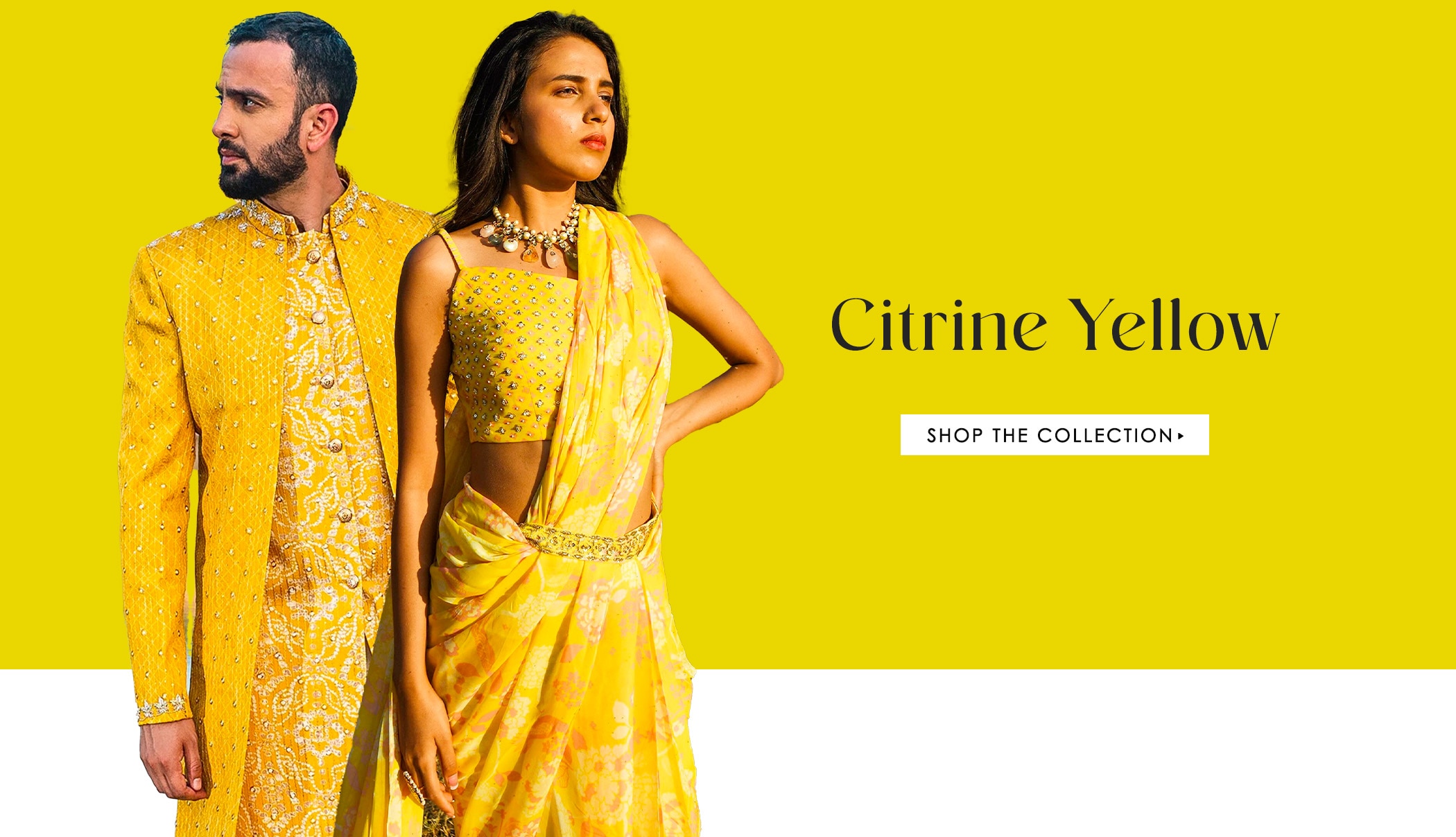 Shop Latest Collection in Citrine Yellow