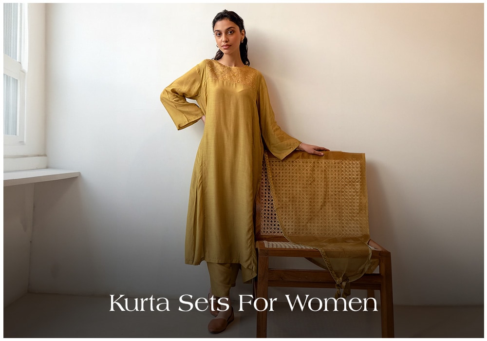 Sustainable Kurta Sets For Women