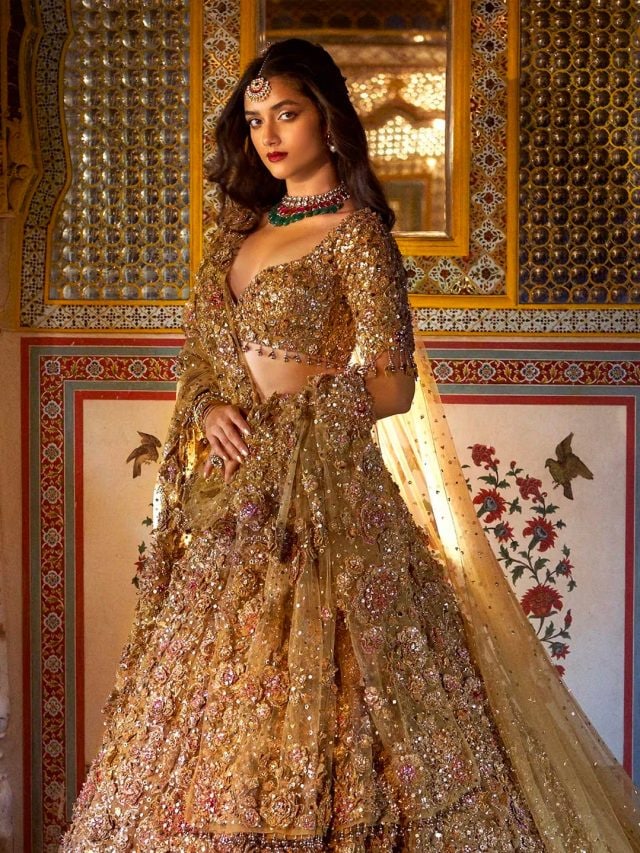 Indian designer outfits inspired by royal aesthetics