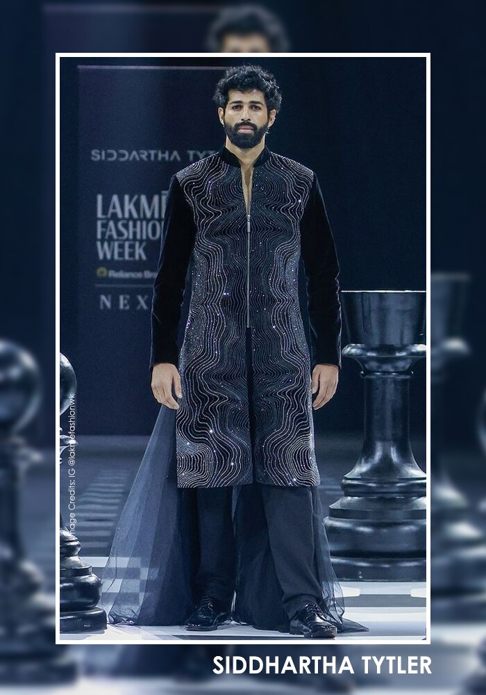 Aashim Gulati turns heads in Siddhartha Tytler's 'Checkmate' collection, exploring dual personalities and emotions through black and white ensembles. 