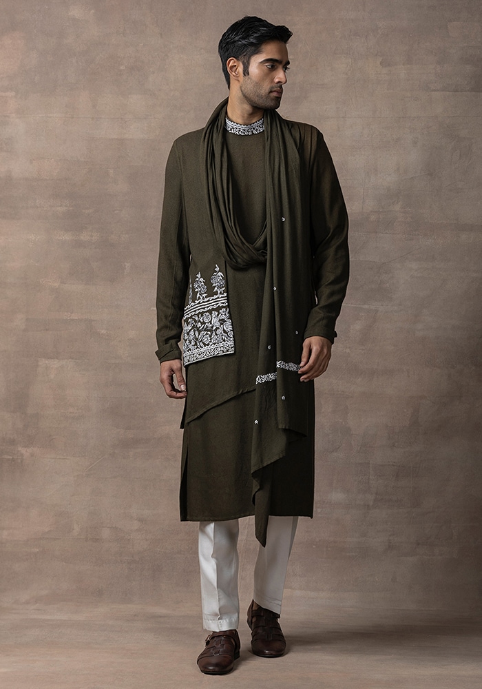 Sarab Khanijou Kurtas For Men
