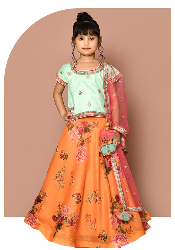 Shop Adara Khan Lehenga for Girls at Aza