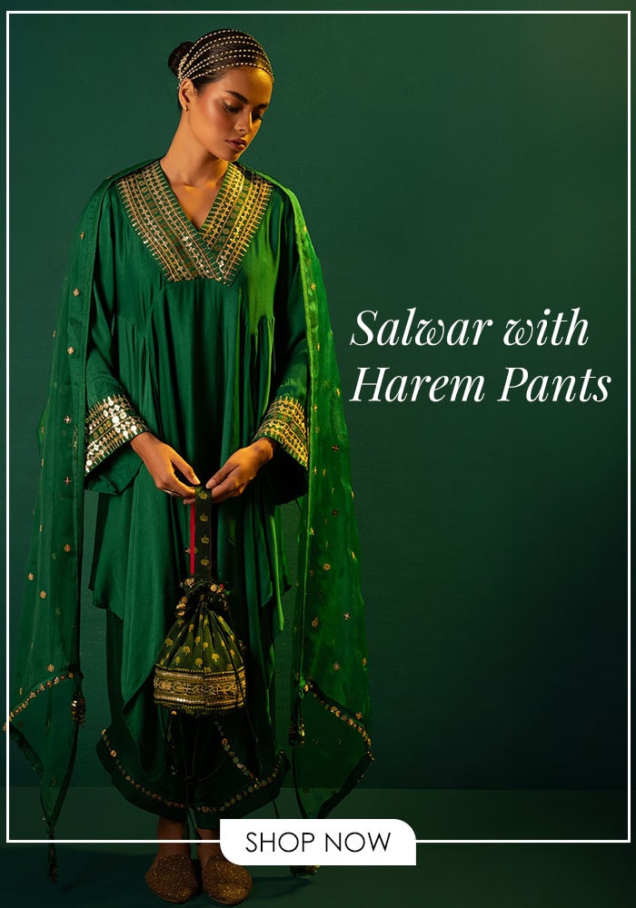 Salwar with Harem Pants