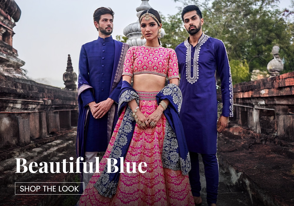 Blue Kurtas for Men