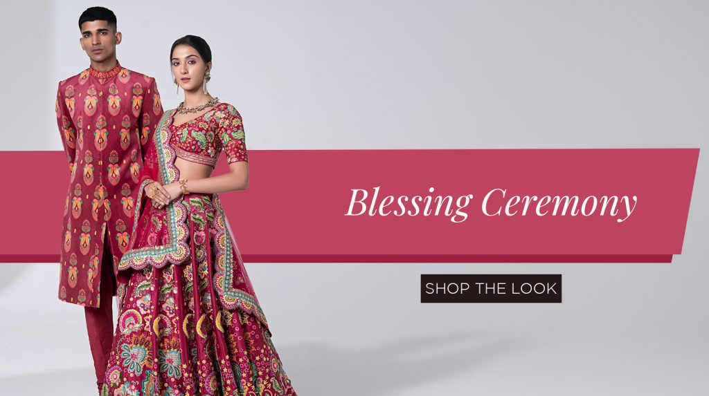 Blessing Ceremony in Indian Wedding Aza Fashions