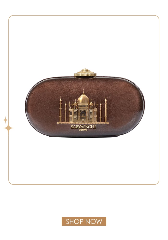 Cacao Sabyasachi Clutch