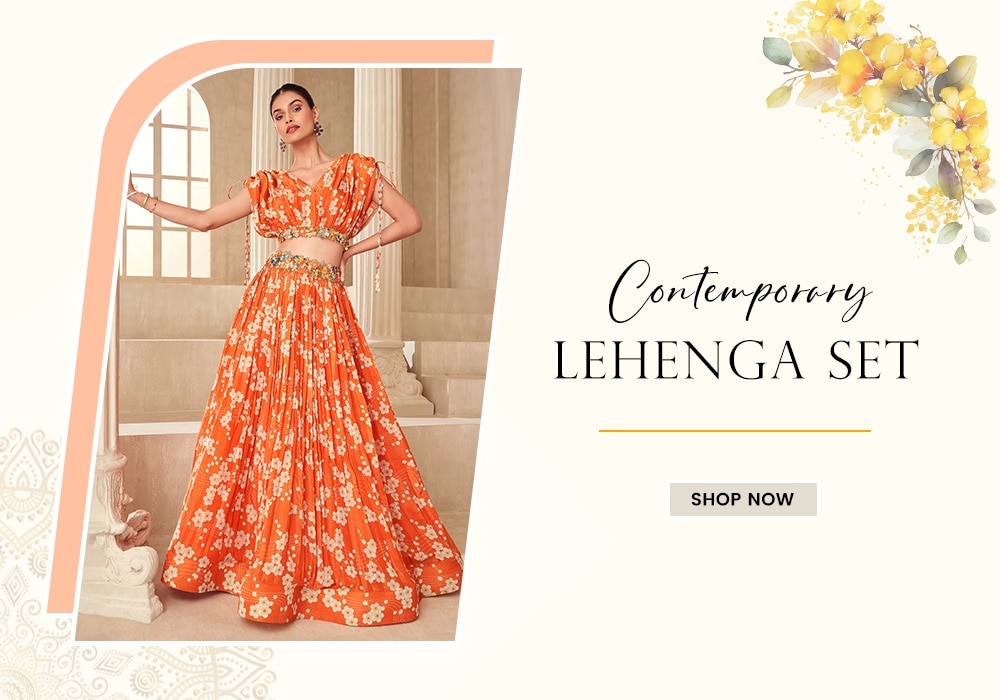 Contemporary Haldi Function Dress