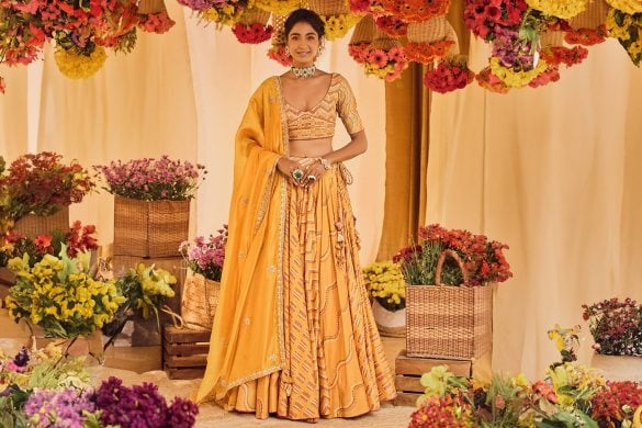 Haldi Function Dresses