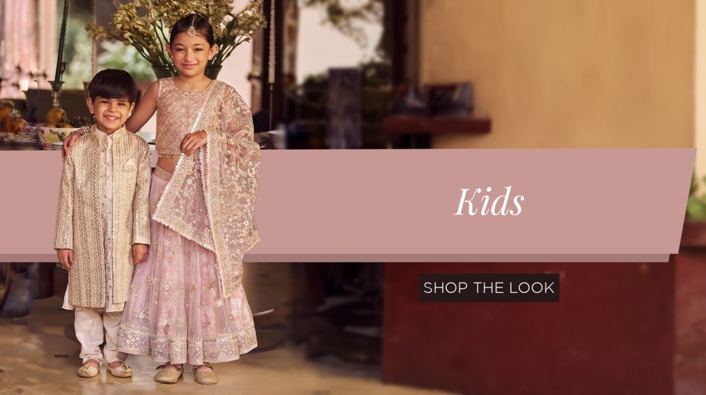 kids Indian Wedding Banner Image Aza Fashions