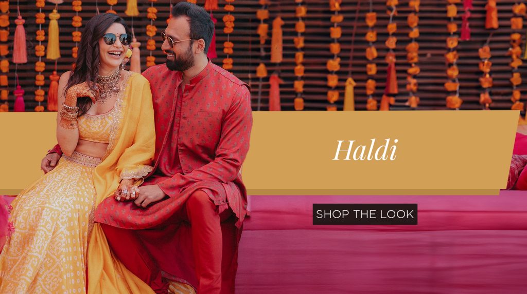 Haldi Ceremony Indian Wedding  Aza Fashions