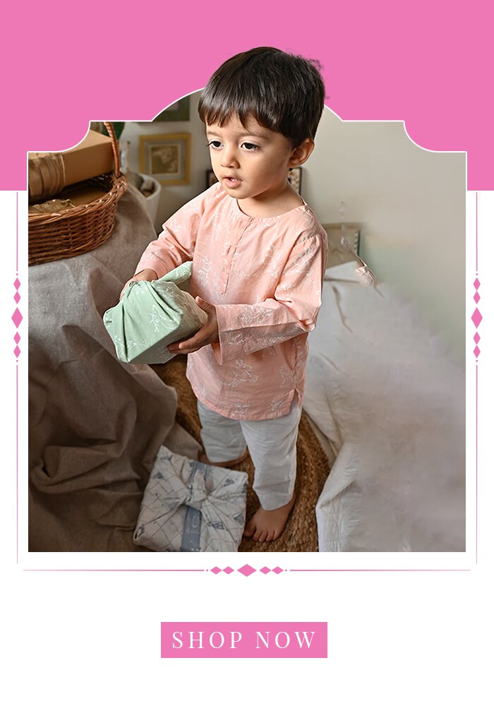 Little Boys Closet by Gunjan Khanijou kurta set