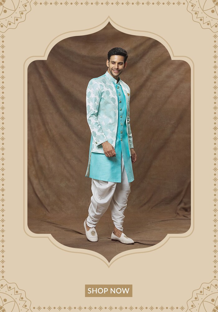 Arihant Rai Sinha layered sherwani set