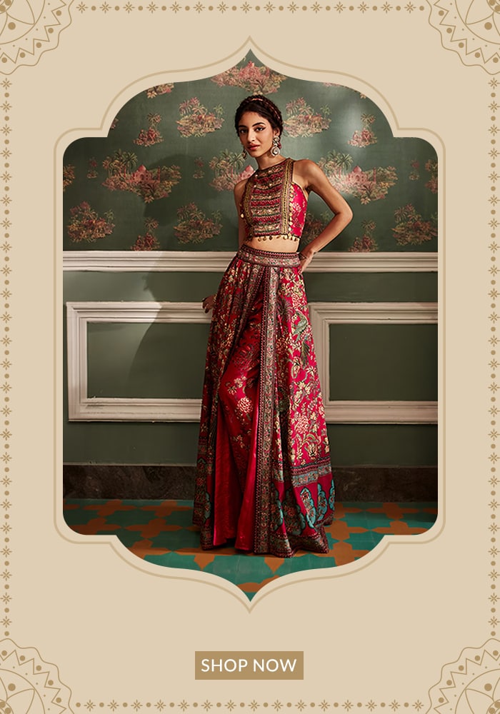 Kalista's lehenga palazzo set