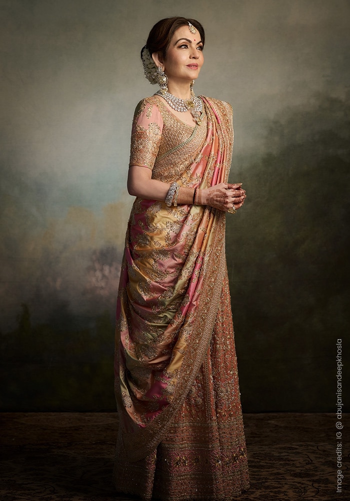 Nita Ambani in Abu Jani Sandeep Khosla