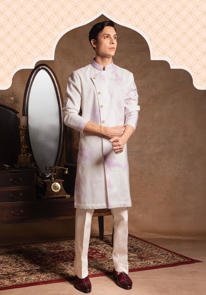 Amrit Dawani purple kurta set