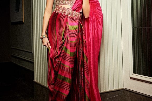 Shop Designer Pre-draped Sarees Online at Aza Fashions