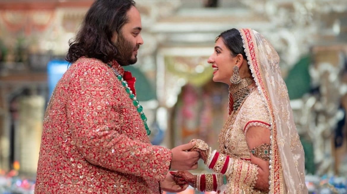 Radhika Merchant And Anant Ambani Tie The Knot At The Great Indian Wedding