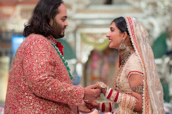 Radhika Merchant And Anant Ambani Tie The Knot At The Great Indian Wedding